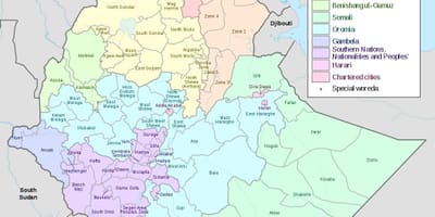 Hawassa Etiopia mappa